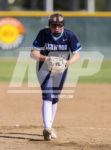 Thumbnail 3 in Redwood @ Selma (CIF CS Division II Round 1 Playoff) photogallery.
