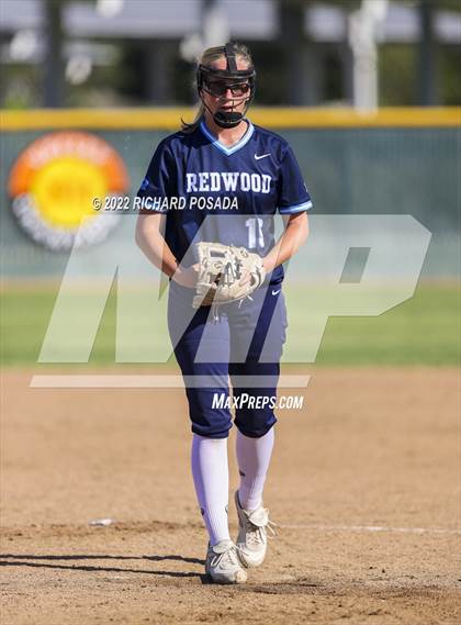 Thumbnail 2 in Redwood @ Selma (CIF CS Division II Round 1 Playoff) photogallery.