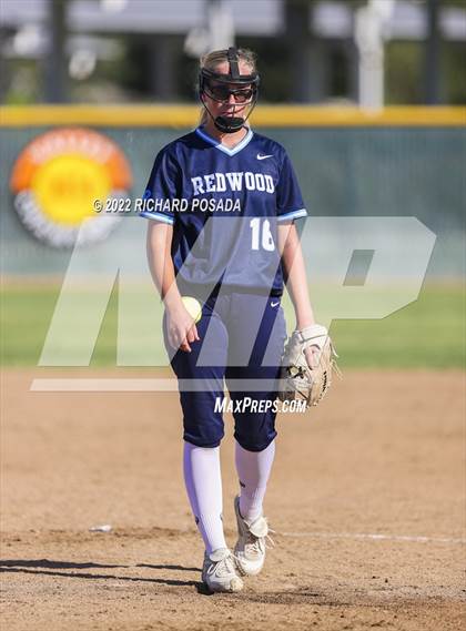 Thumbnail 2 in Redwood @ Selma (CIF CS Division II Round 1 Playoff) photogallery.