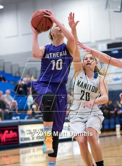 Thumbnail 3 in Manitou Springs vs. Lutheran (CHSAA 3A 3rd Place Final) photogallery.