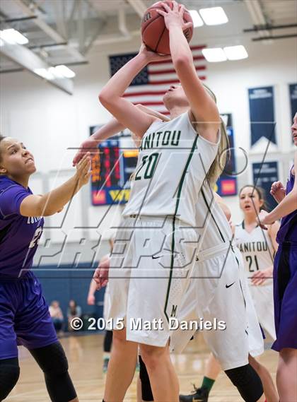 Thumbnail 1 in Manitou Springs vs. Lutheran (CHSAA 3A 3rd Place Final) photogallery.