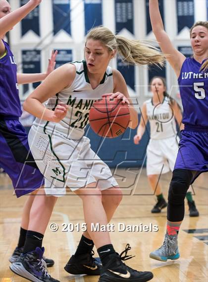 Thumbnail 2 in Manitou Springs vs. Lutheran (CHSAA 3A 3rd Place Final) photogallery.