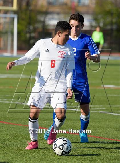 Thumbnail 1 in Pearl River vs. Amityville Memorial (NYSPHSAA Class A Final) photogallery.