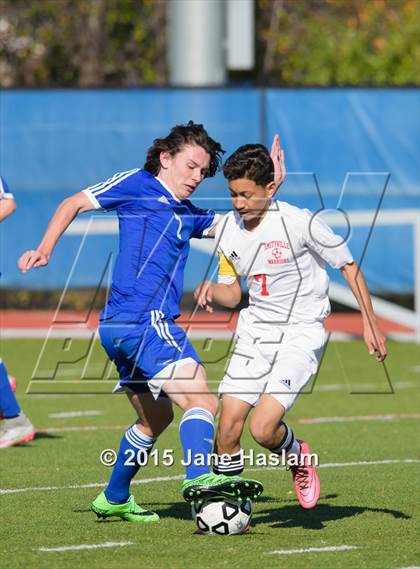 Thumbnail 3 in Pearl River vs. Amityville Memorial (NYSPHSAA Class A Final) photogallery.