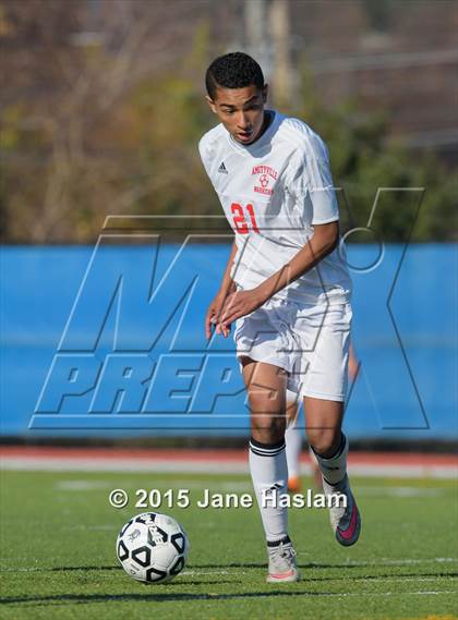 Thumbnail 3 in Pearl River vs. Amityville Memorial (NYSPHSAA Class A Final) photogallery.