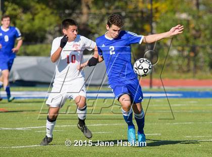 Thumbnail 3 in Pearl River vs. Amityville Memorial (NYSPHSAA Class A Final) photogallery.