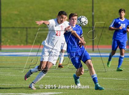 Thumbnail 3 in Pearl River vs. Amityville Memorial (NYSPHSAA Class A Final) photogallery.