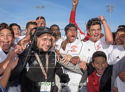 Thumbnail 3 in Pearl River vs. Amityville Memorial (NYSPHSAA Class A Final) photogallery.