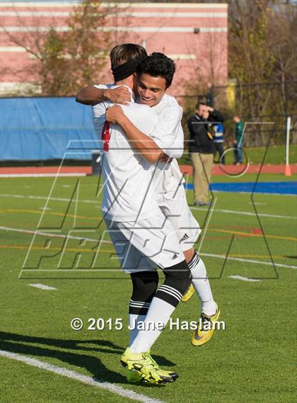 Thumbnail 3 in Pearl River vs. Amityville Memorial (NYSPHSAA Class A Final) photogallery.
