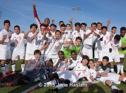 Thumbnail 3 in Pearl River vs. Amityville Memorial (NYSPHSAA Class A Final) photogallery.