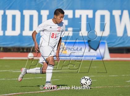 Thumbnail 1 in Pearl River vs. Amityville Memorial (NYSPHSAA Class A Final) photogallery.