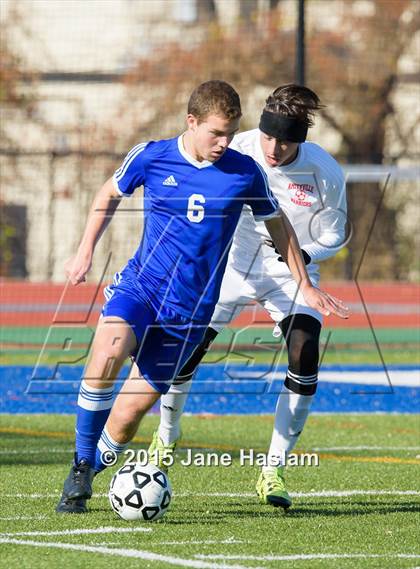 Thumbnail 1 in Pearl River vs. Amityville Memorial (NYSPHSAA Class A Final) photogallery.