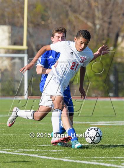 Thumbnail 3 in Pearl River vs. Amityville Memorial (NYSPHSAA Class A Final) photogallery.