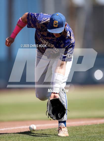 Thumbnail 3 in Tanque Verde vs. Sahuarita (Lancer Baseball Classic) photogallery.
