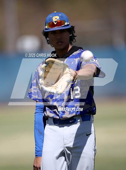 Thumbnail 3 in Tanque Verde vs. Sahuarita (Lancer Baseball Classic) photogallery.