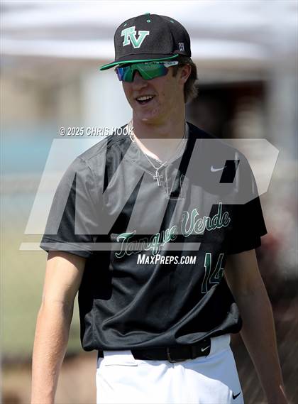 Thumbnail 2 in Tanque Verde vs. Sahuarita (Lancer Baseball Classic) photogallery.