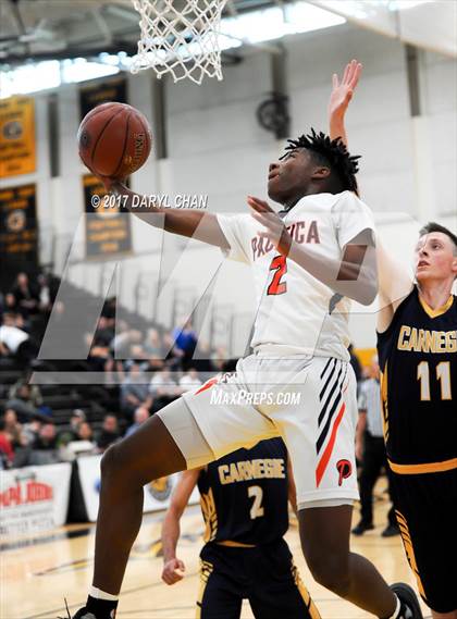 Thumbnail 2 in Carnegie Schools-Riverside vs. Pacifica Christian/Orange County (CIF-SS D6 Final) photogallery.