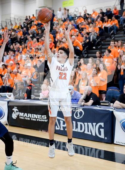 Thumbnail 2 in Carnegie Schools-Riverside vs. Pacifica Christian/Orange County (CIF-SS D6 Final) photogallery.