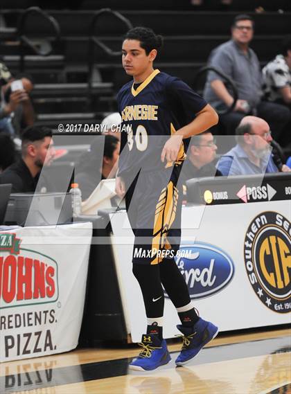 Thumbnail 2 in Carnegie Schools-Riverside vs. Pacifica Christian/Orange County (CIF-SS D6 Final) photogallery.