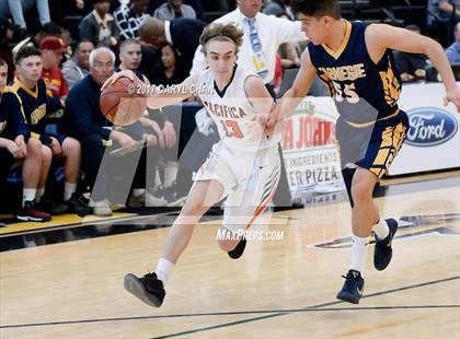 Thumbnail 3 in Carnegie Schools-Riverside vs. Pacifica Christian/Orange County (CIF-SS D6 Final) photogallery.