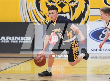 Thumbnail 3 in Carnegie Schools-Riverside vs. Pacifica Christian/Orange County (CIF-SS D6 Final) photogallery.