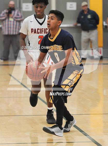 Thumbnail 2 in Carnegie Schools-Riverside vs. Pacifica Christian/Orange County (CIF-SS D6 Final) photogallery.