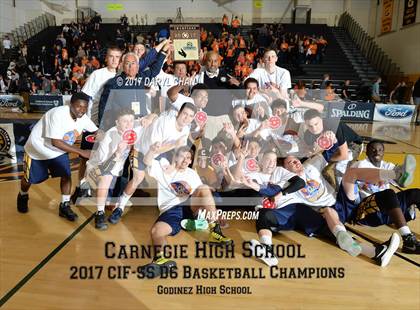 Thumbnail 1 in Carnegie Schools-Riverside vs. Pacifica Christian/Orange County (CIF-SS D6 Final) photogallery.