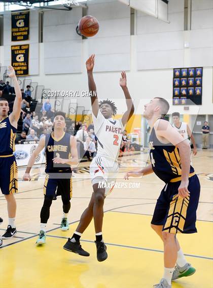 Thumbnail 2 in Carnegie Schools-Riverside vs. Pacifica Christian/Orange County (CIF-SS D6 Final) photogallery.