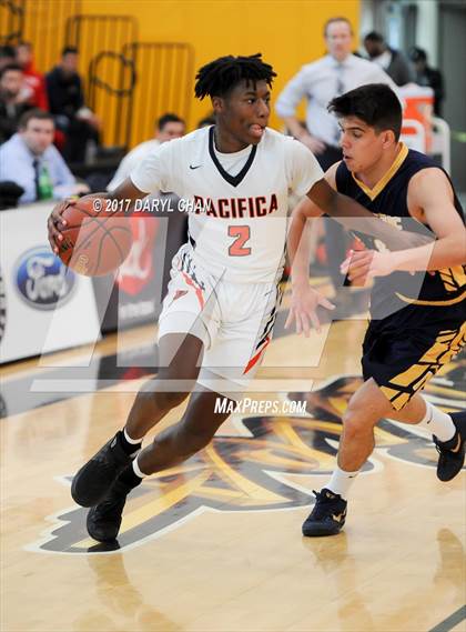 Thumbnail 2 in Carnegie Schools-Riverside vs. Pacifica Christian/Orange County (CIF-SS D6 Final) photogallery.