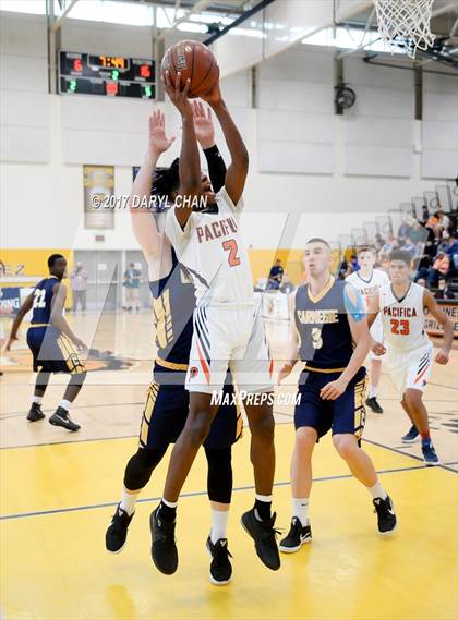 Thumbnail 2 in Carnegie Schools-Riverside vs. Pacifica Christian/Orange County (CIF-SS D6 Final) photogallery.