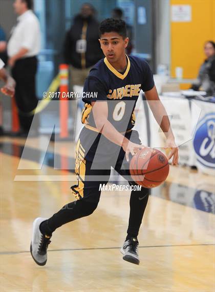 Thumbnail 3 in Carnegie Schools-Riverside vs. Pacifica Christian/Orange County (CIF-SS D6 Final) photogallery.