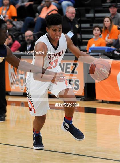 Thumbnail 1 in Carnegie Schools-Riverside vs. Pacifica Christian/Orange County (CIF-SS D6 Final) photogallery.