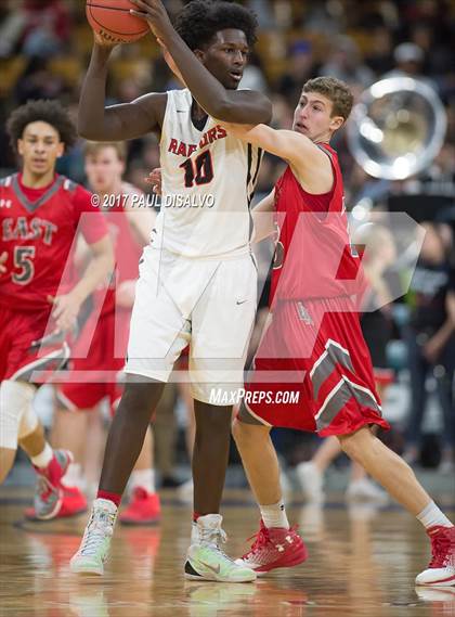 Thumbnail 3 in Eaglecrest vs. Denver East (CHSAA 5A Great 8) photogallery.