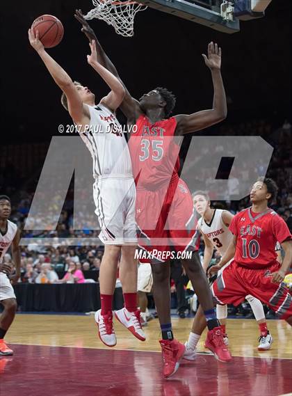 Thumbnail 2 in Eaglecrest vs. Denver East (CHSAA 5A Great 8) photogallery.