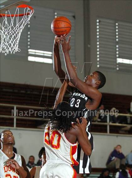 Thumbnail 1 in Johnson vs. De Anza (St. Hope Holiday Classic) photogallery.