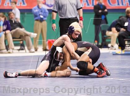 Thumbnail 1 in NCHSAA State 4A Boys Wrestling Championships (Finals) photogallery.