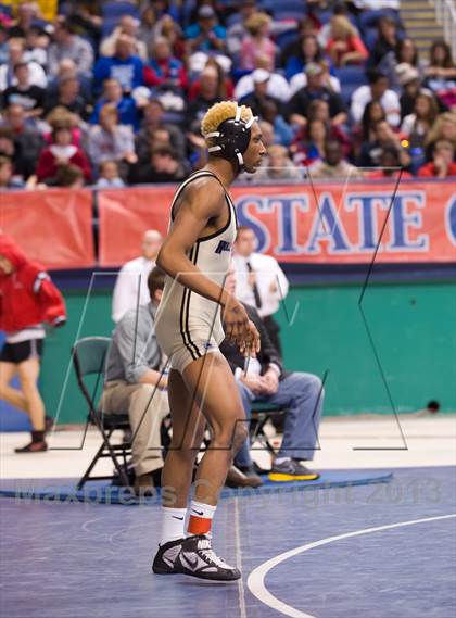 Thumbnail 1 in NCHSAA State 4A Boys Wrestling Championships (Finals) photogallery.