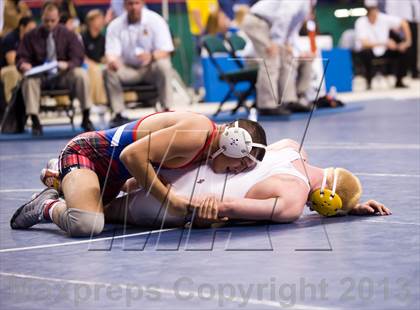 Thumbnail 1 in NCHSAA State 4A Boys Wrestling Championships (Finals) photogallery.