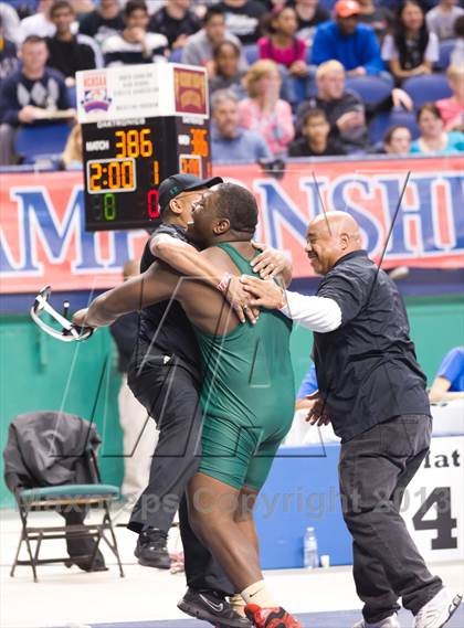 Thumbnail 1 in NCHSAA State 4A Boys Wrestling Championships (Finals) photogallery.