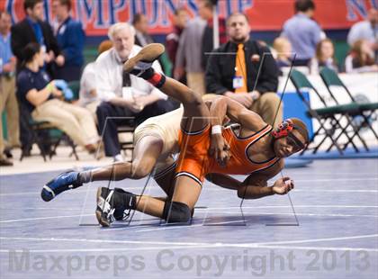 Thumbnail 1 in NCHSAA State 4A Boys Wrestling Championships (Finals) photogallery.