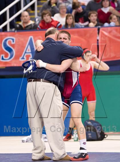 Thumbnail 1 in NCHSAA State 4A Boys Wrestling Championships (Finals) photogallery.
