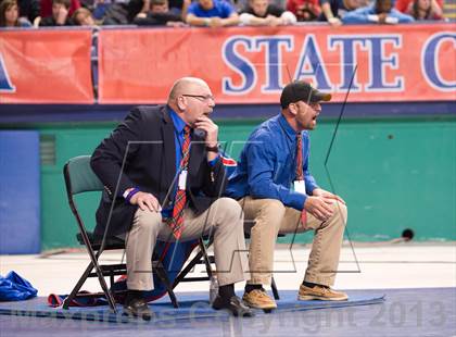 Thumbnail 1 in NCHSAA State 4A Boys Wrestling Championships (Finals) photogallery.