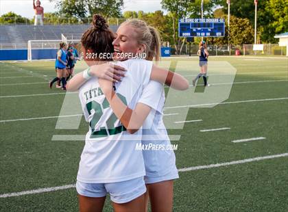 Thumbnail 1 in St. Pius X Catholic vs. Blessed Trinity (GHSA 5A Championship) photogallery.
