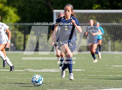 Thumbnail 3 in St. Pius X Catholic vs. Blessed Trinity (GHSA 5A Championship) photogallery.