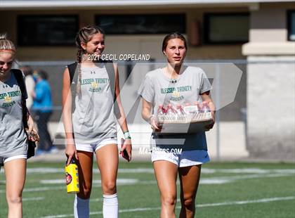 Thumbnail 1 in St. Pius X Catholic vs. Blessed Trinity (GHSA 5A Championship) photogallery.