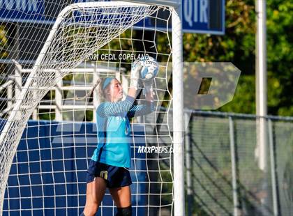 Thumbnail 3 in St. Pius X Catholic vs. Blessed Trinity (GHSA 5A Championship) photogallery.