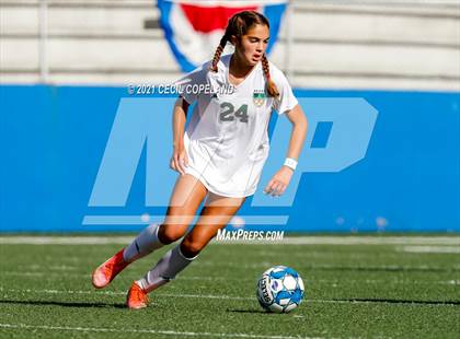 Thumbnail 3 in St. Pius X Catholic vs. Blessed Trinity (GHSA 5A Championship) photogallery.