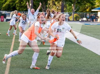 Thumbnail 2 in St. Pius X Catholic vs. Blessed Trinity (GHSA 5A Championship) photogallery.