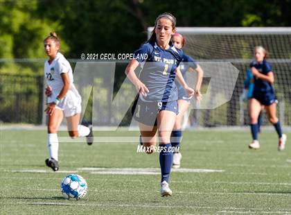 Thumbnail 2 in St. Pius X Catholic vs. Blessed Trinity (GHSA 5A Championship) photogallery.