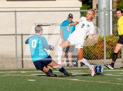 Thumbnail 2 in St. Pius X Catholic vs. Blessed Trinity (GHSA 5A Championship) photogallery.